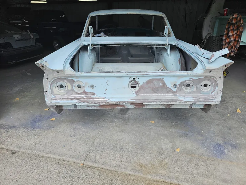 Classic car restoration