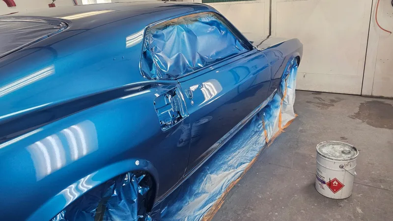 Classic Mustang side view